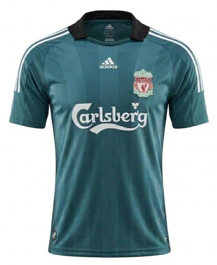 Camisa Liverpool 2008/09 - Retrô Masculina - Verde
