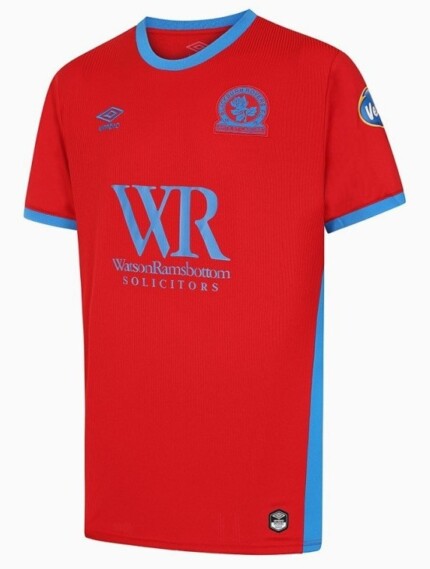 Camisa Blackburn Rovers FC 2026/27 - Torcedor Masculina - Vermelha