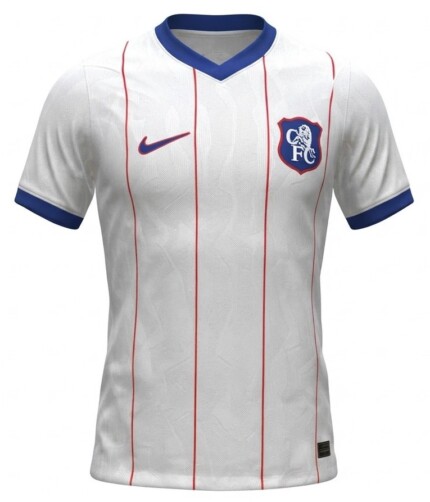 Camisa FC Chelsea 2026/27 Third III - Jogador Masculina - Azul - Branca