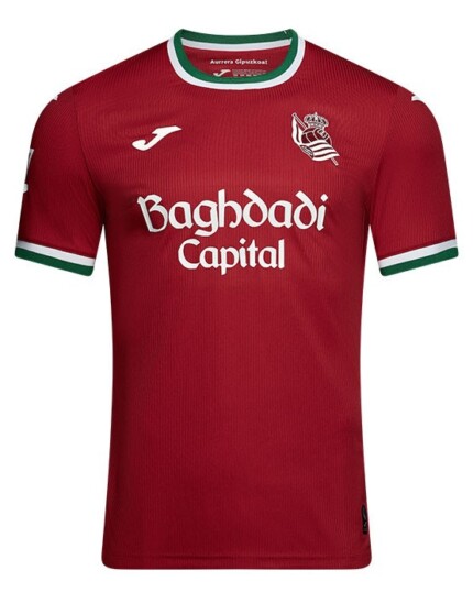 Camisa Real Sociedad 2026/27 Third III - Torcedor Masculina - Vermelha