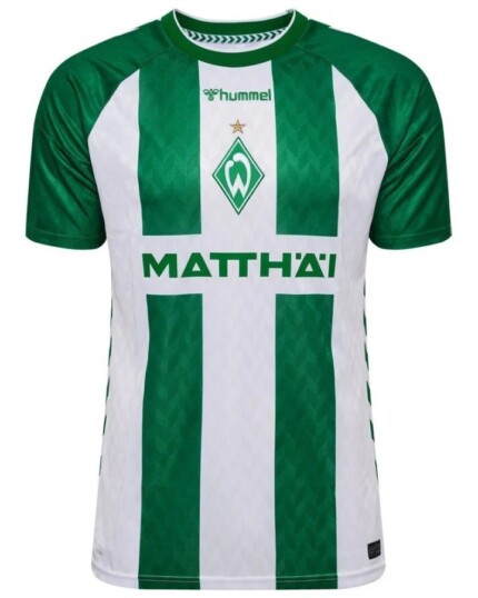 Camisa Werder Bremen 2026/27 Home I - Torcedor Masculina - Verde - Branca