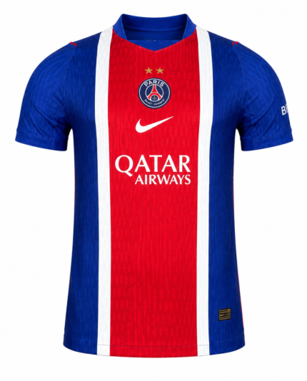 Camisa Paris Saint Germain (PSG) 2026/27 - Jogador Masculina - Azul - Vermelha - Branca