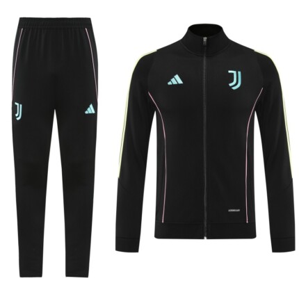Conjunto Juventus 2026/27 Jaqueta e Calça de Treino - Preta - Amarela