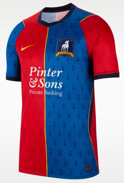Camisa AFC Richmond (Ted Lasso) 2026/27 - Torcedor Masculina - Azul - Vermelha