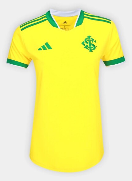Camisa Internacional 2026/27 Brasil - Torcedor Feminina - Amarela - Verde