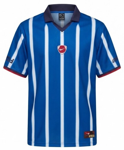 Camisa França 2026/27 Travis Scott Cactus Jack x Total 90 - Torcedor Masculina - Azul Branca