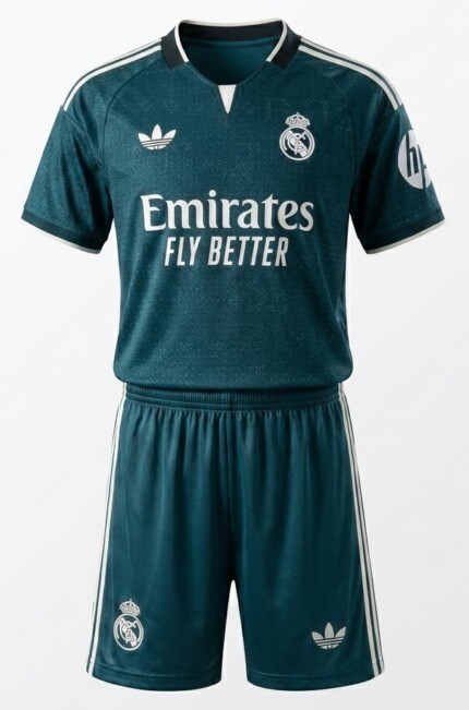 Kit Infantil Real Madrid 2026/27 - Verde