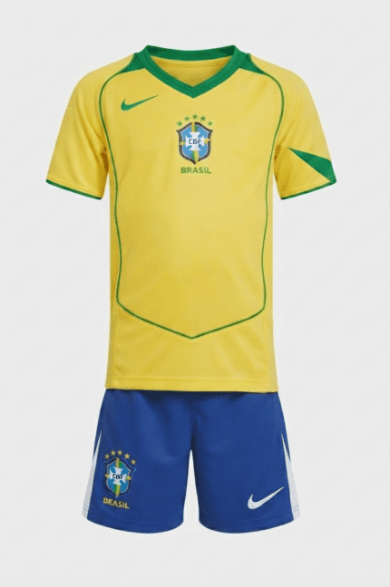 Kit Infantil Brasil 2004- Retrô - Amarela - Verde - Azul
