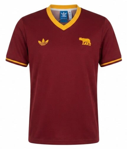 Camisa AS Roma 2026/27 Originals - Torcedor Masculina - Vermelho Bordô