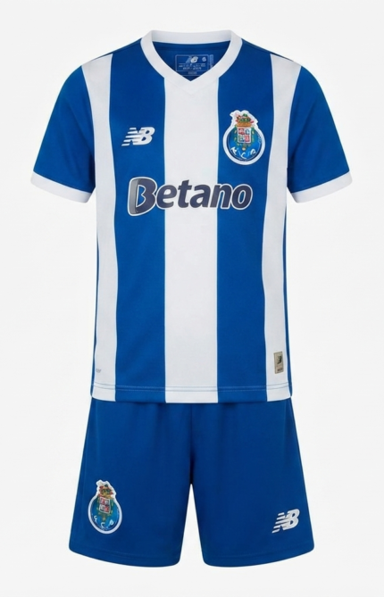 Kit Infantil FC Porto 2026/27 - Azul - Branco