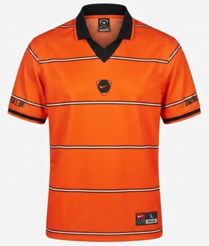 Camisa Holanda 2026/27 Travis Scott Cactus Jack x Total 90 - Torcedor Masculina - Laranja Preta