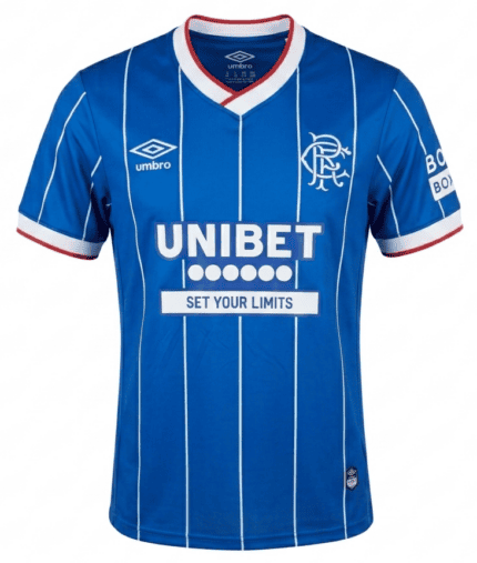 Camisa Rangers FC 2026/27 - Torcedor Masculina - Azul Branca