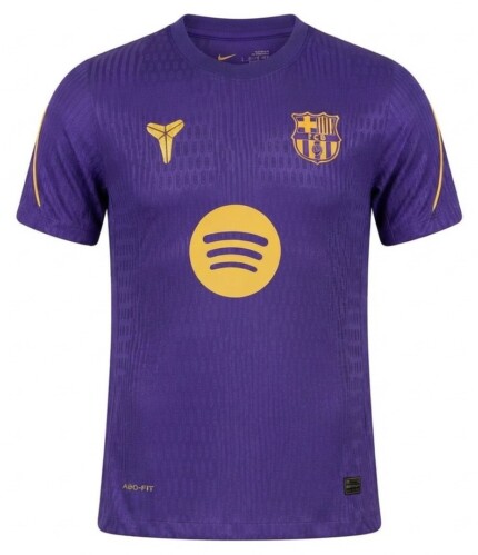 Camisa FC Barcelona 2026/27 Kobe Bryant - Treino - Jogador Masculina - Roxa