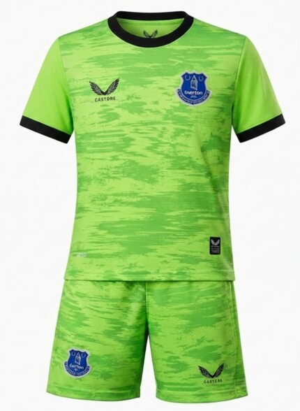 Kit Infantil Everton 2026/27 Goleiro - Verde