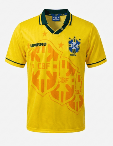 Camisa Brasil 1994 - Retrô Masculina - Amarela