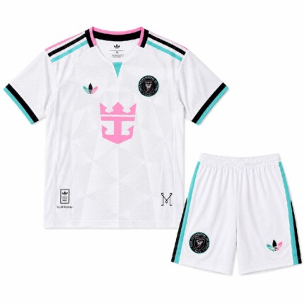 Kit Infantil Inter Miami 2026/27 Third III - Rosa - Branco