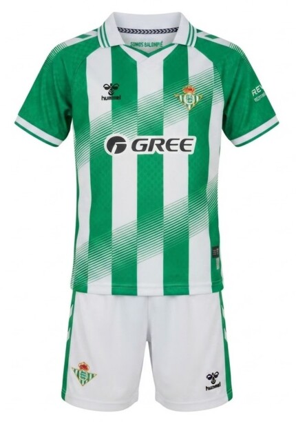 Kit Infantil Real Betis 2026/27 Home I - Verde - Branco