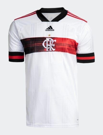Camisa Flamengo 2020/21 - Retrô Masculina - Branca