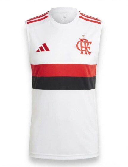 Regata Flamengo 2026/27 - Torcedor Masculina - Branca