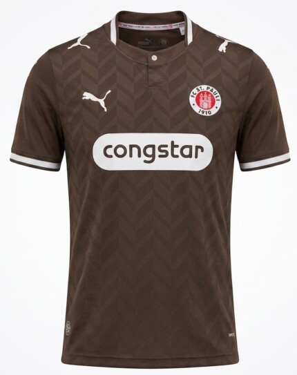 Camisa FC St. Pauli 2026/27 - Torcedor Masculina - Marrom