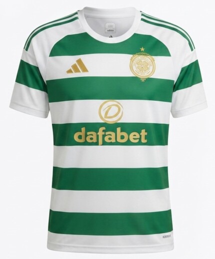Camisa Celtic FC 2026/27 - Torcedor Masculina - Branca Verde
