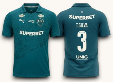 Camisa Fluminense 2026/27 Thiago Silva #3 (Patrocínios) - Torcedor Masculina - Verde