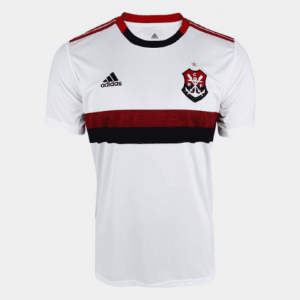 Camisa Flamengo 2019/20 - Retrô Masculina - Branca Bege