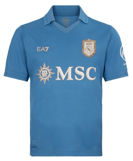 Camisa Napoli 2026/27 - Torcedor Masculina - Azul