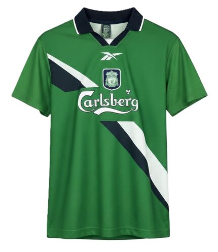 Camisa Liverpool 1999/2000 - Retrô Masculina - Verde