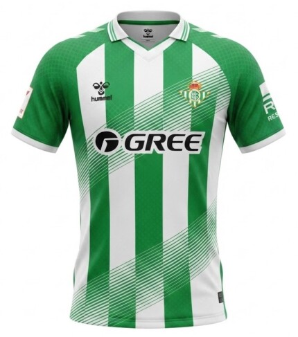 Camisa Real Betis 2026/27 - Jogador Masculina - Branca - Verde