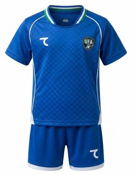Kit Infantil Uzbequistão 2026/27 - Azul