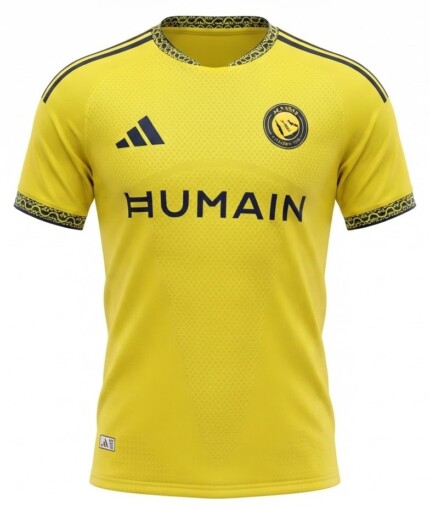 Camisa Al-Nassr 2026/27 - Jogador Masculina - Amarela