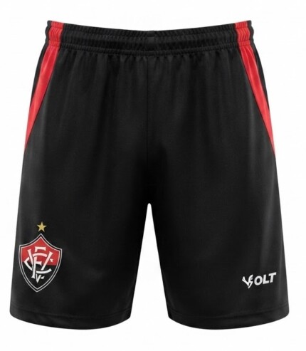 Calção Shorts Vitória 2026/27 - Torcedor Masculino - Preto