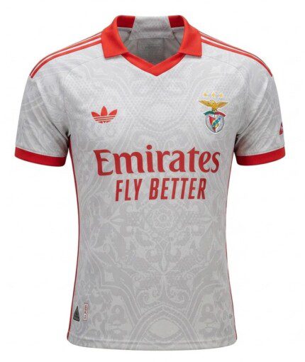 Camisa Benfica 2026/27 - Jogador Masculina - Vermelha - Branca